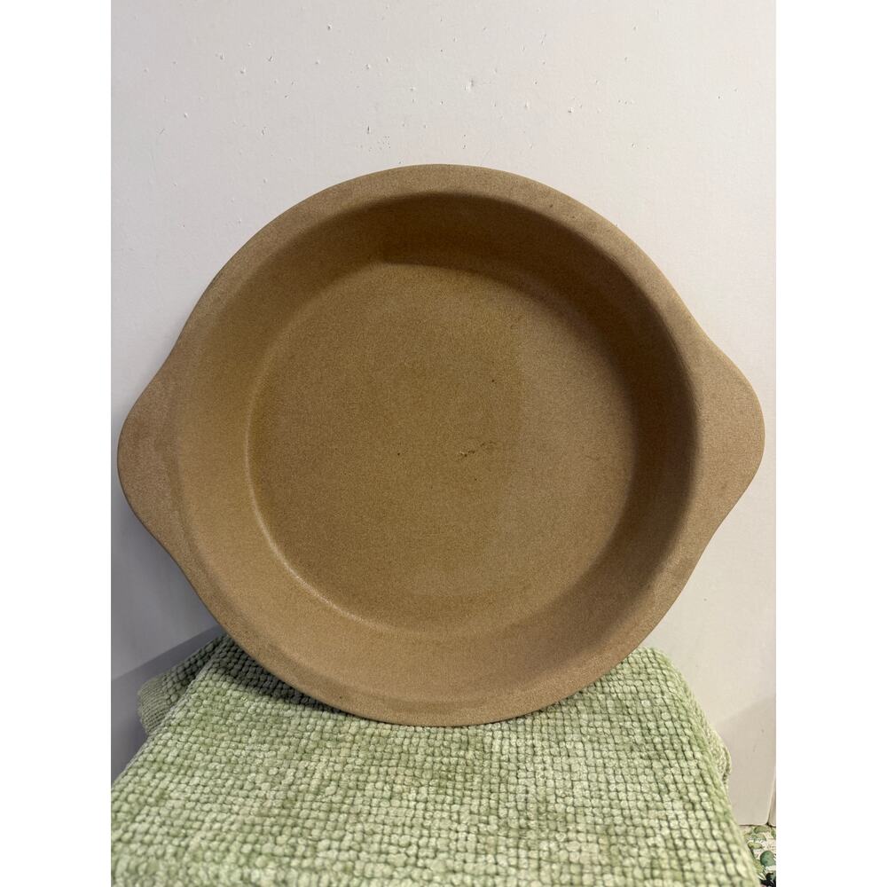 Rada Cutlery Stoneware Baking Dish Made in USA 10 Brown Casserole Pan